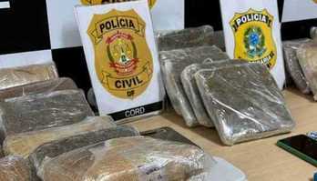 Polícia apreende 'supermaconha' avaliada em R$ 3,6 milhões
 (Divulgação/PCDF e PRF-DF)